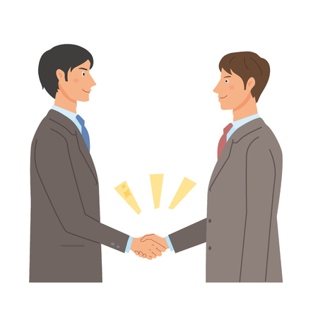 Handshakeのイラスト素材