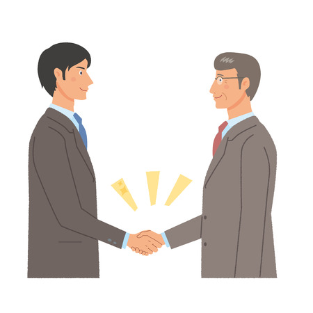 Handshakeのイラスト素材
