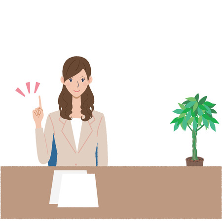Businesswomanのイラスト素材