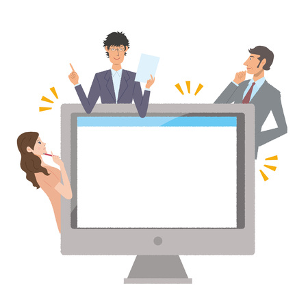Businessman meetingのイラスト素材