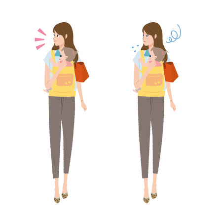 Parenting Womenのイラスト素材
