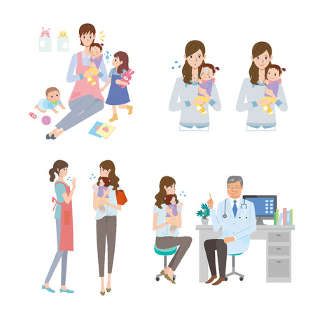 Nursery schoolのイラスト素材