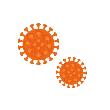 Illustration of coronavirusのイラスト素材