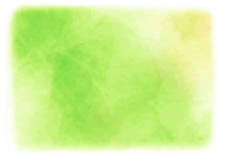 Watercolor background pale color gradient (green)のイラスト素材
