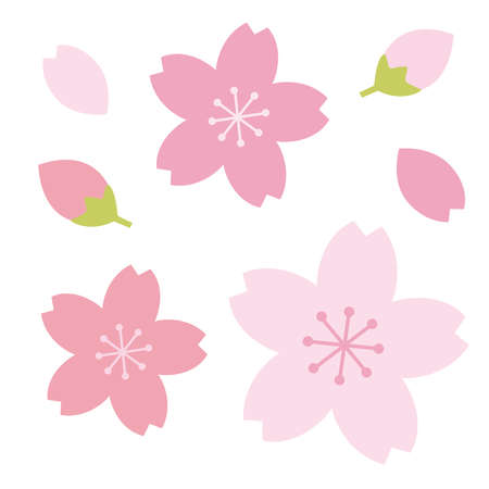 Cherry blossom motif set
Spring illustration setのイラスト素材