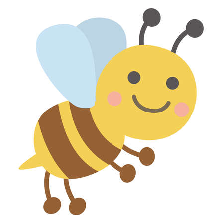 Cute flying bee character
(Illustration of spring)のイラスト素材