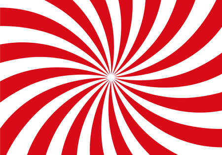 Radial concentrated line background material (red)のイラスト素材