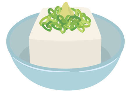 Japanese food
Tofu dish (cold tofu)のイラスト素材