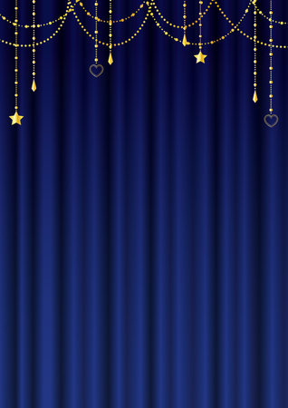 blue curtains
Blue curtain stage verticalのイラスト素材