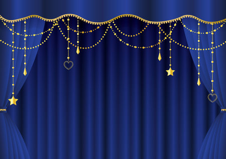 blue curtains
Blue curtain stage horizontalのイラスト素材