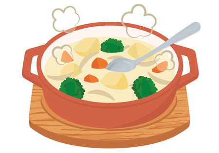 Western food
hot cream stewのイラスト素材