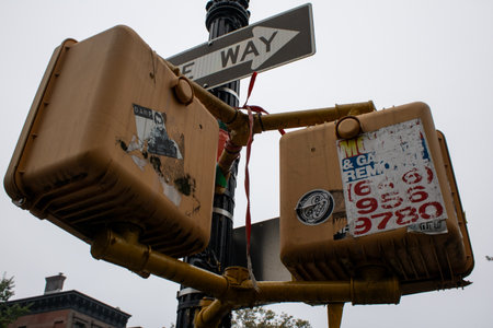 brooklyn street scene, New York City, USAのeditorial素材