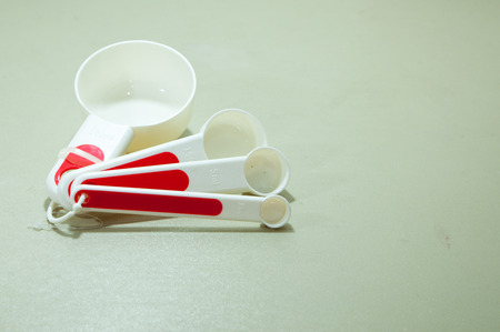 Set of measuring spoonsの写真素材