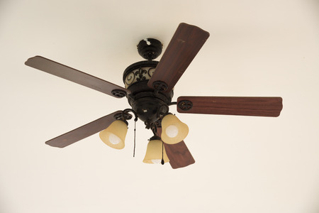 Vintage ceiling fanの写真素材