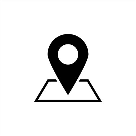 map pin marker vector iconのイラスト素材