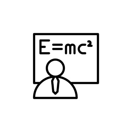 teacher icon isolated vector EPS10のイラスト素材