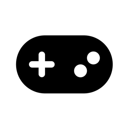 game icon vector, gaming symbol, game controller vector illustration suitable for user interface...