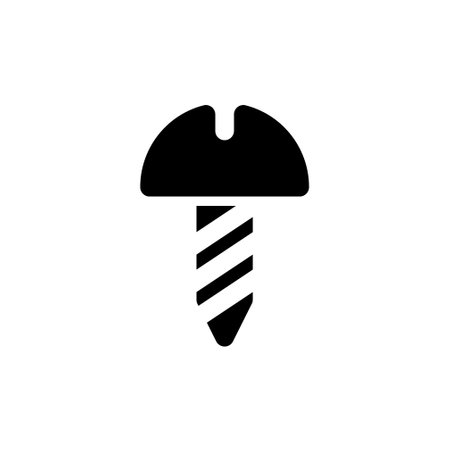 screw icon. One of set web iconsのイラスト素材