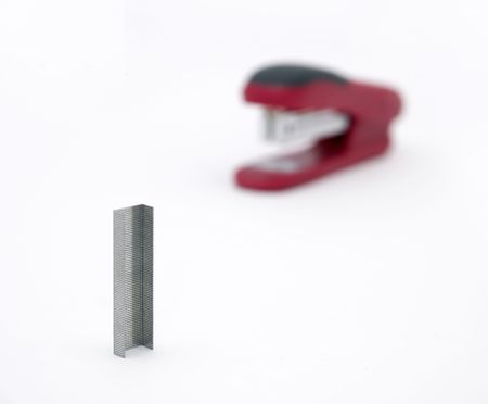 Stapler and staplesの写真素材