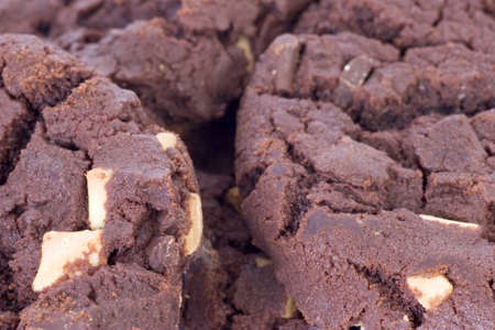 chocolate chunk cookiesの写真素材