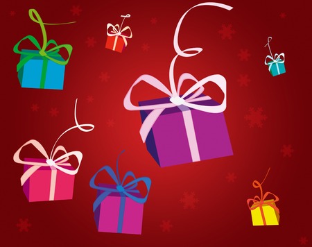 Parcel Background redの写真素材