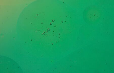 Green abstract background - green bubble backgroundの写真素材