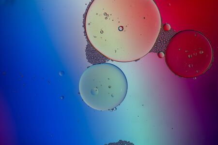 color harmony background, blue red gradient backgroundの写真素材