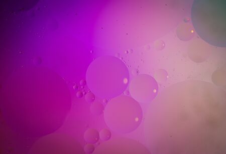 pink bubble background, pink oil bubble backgroundの写真素材