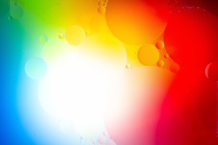 abstract rainbow backgroundの写真素材