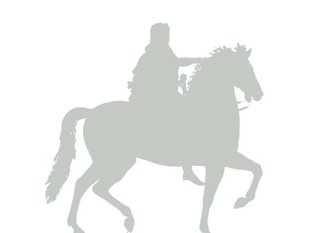 louis XIV statue at lyon in franceの写真素材