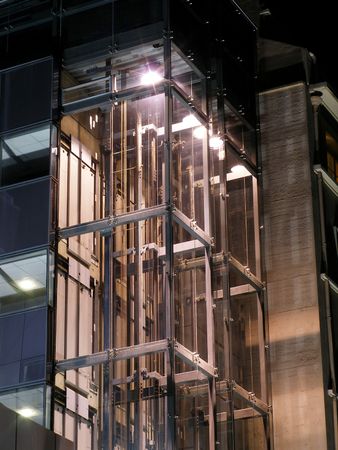 cage elevator,の写真素材