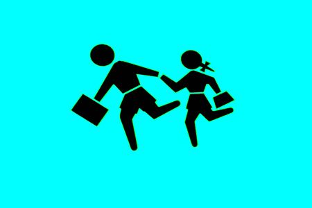 running childrenの写真素材
