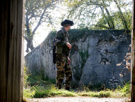 mountain hunter of frenche army 