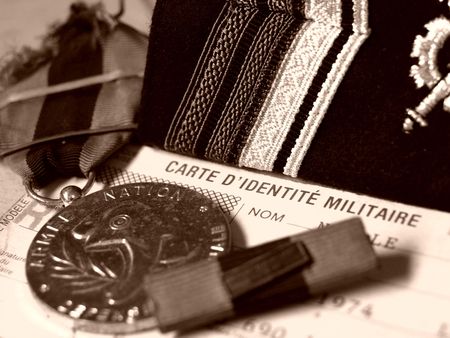 military identity,の写真素材