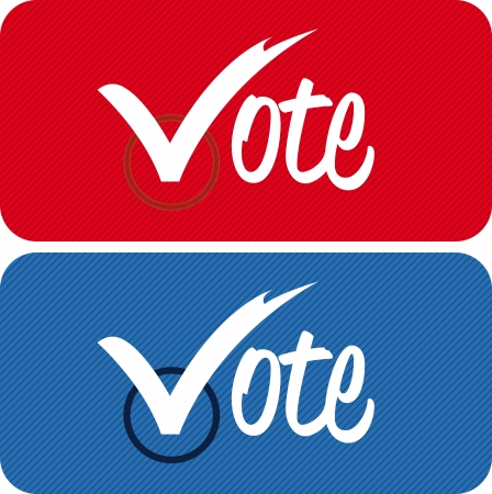 vote textのイラスト素材