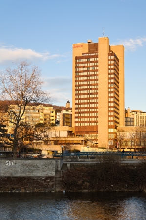 Marriott Hotel in Zurich のeditorial素材