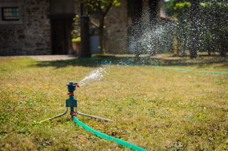 Garden irrigation     systemの写真素材