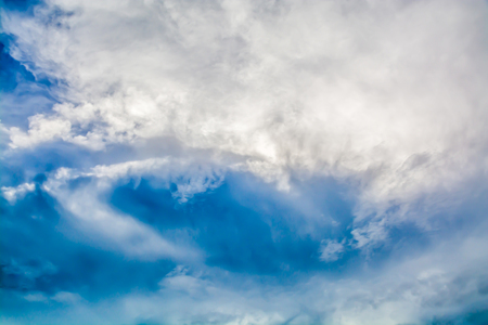 cloud in the sky's like crazy oceanの写真素材
