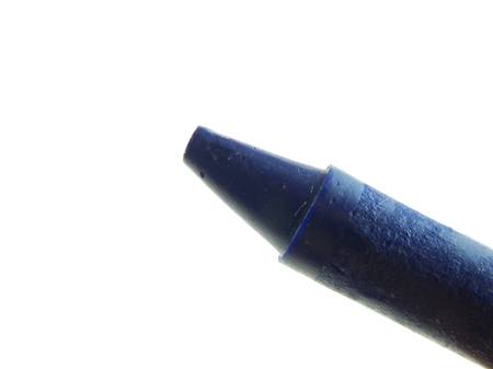 This is a picture of a crayon isolated on a white background.の写真素材