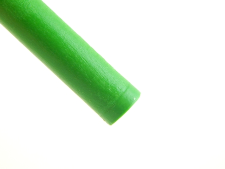 This is a picture of a crayon isolated on a white background.の写真素材