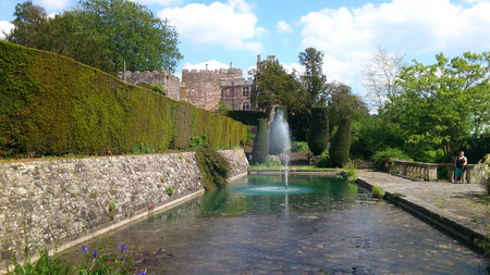 Castle gardenのeditorial素材