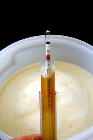 Brewing Home brew beer