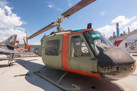 New York, NY / USA - July 24, 2019: Intrepid Sea, Air and Space Museumのeditorial素材