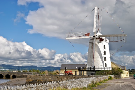 Blennerville Windmill, Blennerville (Tralee), Ireland - historic tower mill from 1800, now a tourist...