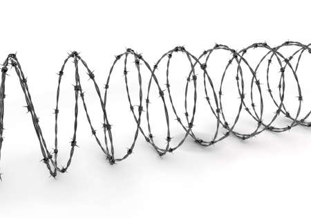 Barbed Wireの写真素材