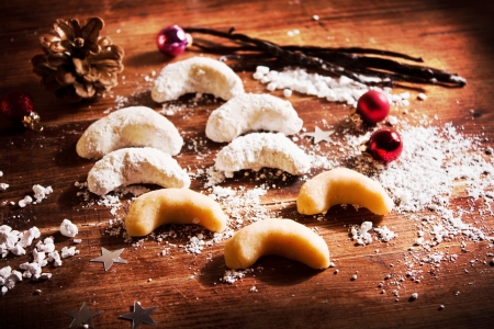 Vanillekipferlnの写真素材