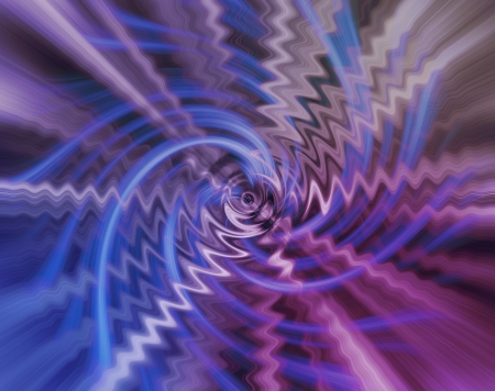 Futuristic abstract background with swirls and stripesの写真素材