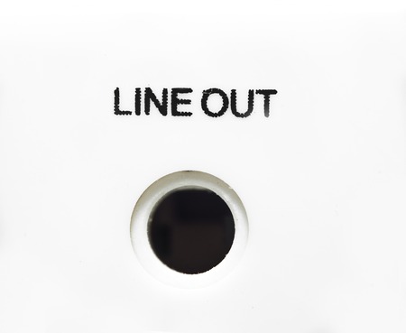 White electronic device socket