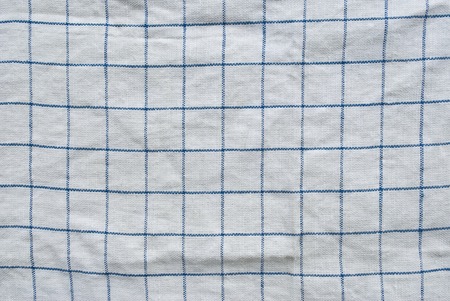 Grunge checked fabric background or textureの写真素材