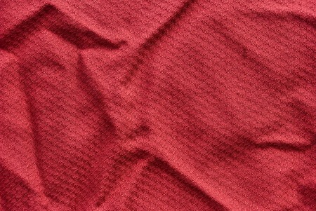 Creased fabric background or textureの写真素材